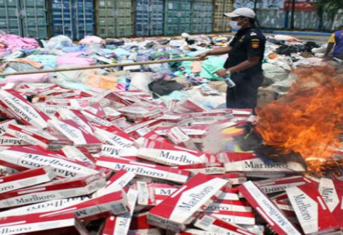 8 Juta Rokok Dimusnahkan Bea Cukai